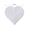 Carbon Steel Cutting Dies Stencils Sets DIY-PH0010-04-2