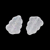 Frosted Transparent Acrylic Beads X1-OACR-P029-04B-01-3