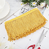 Polyester Latin Fringe Lace OCOR-WH0066-12A-04-5