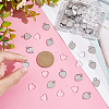 50Pcs 304 Stainless Steel Pendant Cabochon Settings STAS-UN0042-61-4