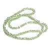 Electroplate Glass Beads Strands GL-CBAA615-02G-2