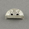 2-Hole Iron Grade A Rhinestone Bridge Spacers RB-R031-36-2
