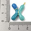 Brass Enamel Pendants KK-E093-03G-X-3