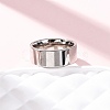 201 Stainless Steel Wide Band Finger Rings RJEW-K252-02E-P-2