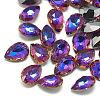 DIY Pointed Back K9 Glass Rhinestone Cabochons RGLA-T052-7x10mm-04-1