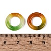 Dyed Natural White Jade Linking Rings G-Q601-43D-3