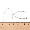Non-Tarnish 316 Surgical Stainless Steel Earring Hooks STAS-P336-07A-P-3