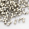 Brass Crimp Beads KK-L017-P-1