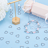 50Pcs 304 Stainless Steel Linking Ring STAS-SC0007-50-4