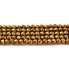 Electroplate Glass Beads Strands LS-GLAA-H021-01A-FP04-2