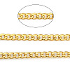 3.28 Feet 304 Stainless Steel Cuban Link Chains X-CHS-E013-17C-G-2