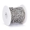 Tarnish Resistant 304 Stainless Steel Cable Chains CHS-M002-01P-4