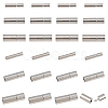 30Pcs 3 Styles Brass Bayonet Clasps KK-YW0004-52-1