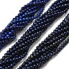 Natural Lapis Lazuli Beads Strands G-K311-14A-5MM-2