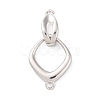 925 Sterling Silver Cord End/Tips STER-D303-01P-1