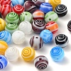 48Pcs Handmade Millefiori Glass Beads LK-YW0001-02B-7