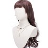 Starfish Pendant Neckelaces for Girl Women NJEW-JN03744-3