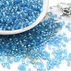 Transparent Colours AB Glass Seed Beads SEED-S042-19B-04-1