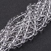Synthetic Quartz Crystal Beads Strands X-GSR8mmA039-1-1