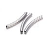 Tarnish Resistant 304 Stainless Steel Tube Beads STAS-F174-17P-C-2