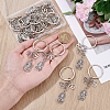 20Pcs Alloy Keychains KEYC-HY00018-3