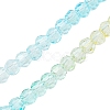 Transparent Glass Beads Strands GLAA-YW0001-59A-3