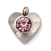 304 Stainless Steel Charms STAS-I165-05P-2