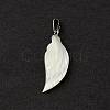 Natural Trochid Shell/Trochus Shell Pendants SSHEL-M021-09-3