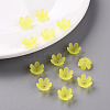 Frosted Acrylic Bead Caps MACR-S371-07A-717-6