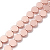 Non-magnetic Synthetic Hematite Beads Strands G-H270-04RG-1