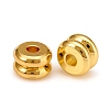 Long-Lasting Plated Brass Spacer Beads X-KK-D160-21G-2