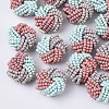 Glass Seed Beads Cabochons X-FIND-S321-04D-1