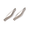 304 Stainless Steel Connector Charms STAS-N124-58P-2