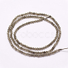 Natural Smoky Quartz Beads Strands G-F509-24-3mm-2