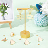 16Pcs Brass Stud Earring Findings KK-DC0001-30-5