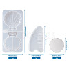 DIY Comb & Mirror Silicone Molds Sets DIY-TA0008-44-7
