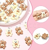 20Pcs 2 Colors Cartoon Resin Pendants RESI-YW0006-30-2