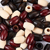60Pcs 3 Colors Wooden Beads WOOD-CD0001-12-4