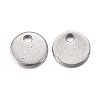 Non-Tarnish 201 Stainless Steel Charms STAS-F255-043P-6mm-2