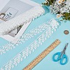 10 Yards Leaf Polyester Lace Trim OCOR-WR0001-87B-3