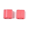 2-Hole Baking Paint Glass Seed Beads SEED-S023-17C-18-3