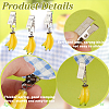 Banana Resin Imitation Fruit Tablecloth Weights HJEW-PH01938-4