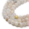 Natural Rainbow Moonstone Beads Strands G-A097-A02-03-4