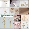 200Pcs Brass Linking Rings UNKW-UN0002-99A-6