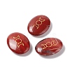 Natural Red Jasper Healing Massage Palm Stones G-E579-03C-2