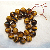 Round Tiger Eye Beads Strands X-Z0RQT011-1
