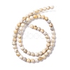 Natural HuBei Turquoise Beads Strands G-K317-A08-03-4