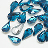 Pointed Back Glass Rhinestone Cabochons RGLA-T082-6x10mm-14-1