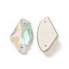Iridescent Axe Shape Sew on Rhinestone RGLA-C001-01D-001PH-2