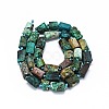 Natural Chrysocolla Beads Strands G-O170-111-2